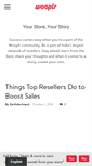 Mobile Screenshot of blog.wooplr.com